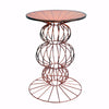 Dazzling Orianne Side Table With Spherical Base