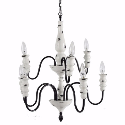 Effortlessly Sublime 8-Arm Chandelier