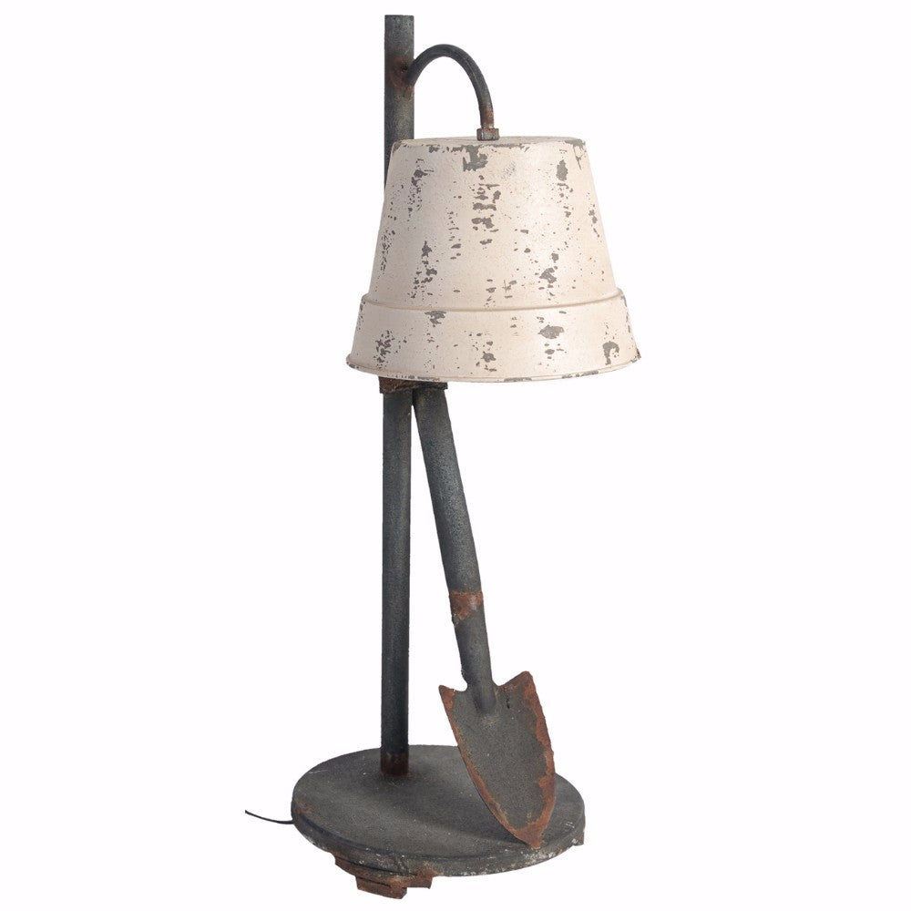 Ideal and Distinctive Distressed Table Lamp