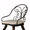 Retro Chair With Flared Curvy Legs, Set of 2