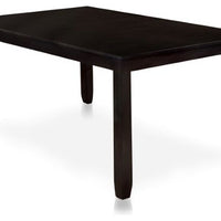 Espresso Transitional Style Dining Table