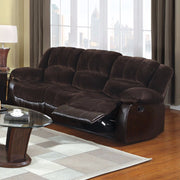 Sophisticated Champion Leatherette Sofa, Brown