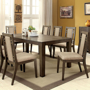 Modern Style Wooden Dining Table, Brown