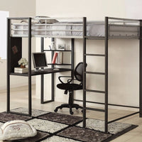 Full Size Metal Loft Bed