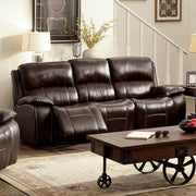 Transitional Style Sofa, Brown