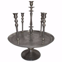 United Illuminator Aluminum Candle Holder