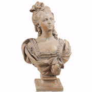 Artful Female Sculpture Bust Statue