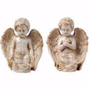 Peacefully Praiseworthy Set Of 2 Angels