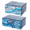 Space Efficient Set of 2 Jewelry Boxes , Blue
