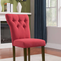 Side Chair, Red, Set of 2