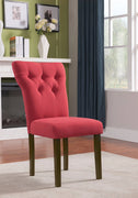 Side Chair, Red, Set of 2