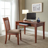 Desk & Chair, Oak Finish, 2 Piece Pack