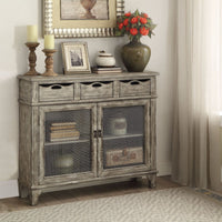 Console Table With 3 Drawers and 2 Doors