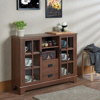 Console Table, Walnut Brown