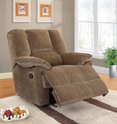 Glider Recliner, Sage Corduroy