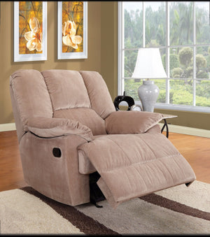 Glider Recliner, Mushroom Corduroy