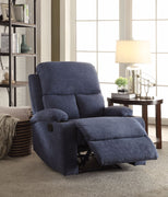 Comfy Recliner , Blue Linen