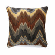 Small Eye-Catching Contemporary Pillow, Multicolor, Set of 2