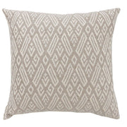 Contemporary Small Pillow With Fabric, Beige Finish, Set of 2F