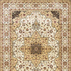 Contemporary Area Rug, Ivory