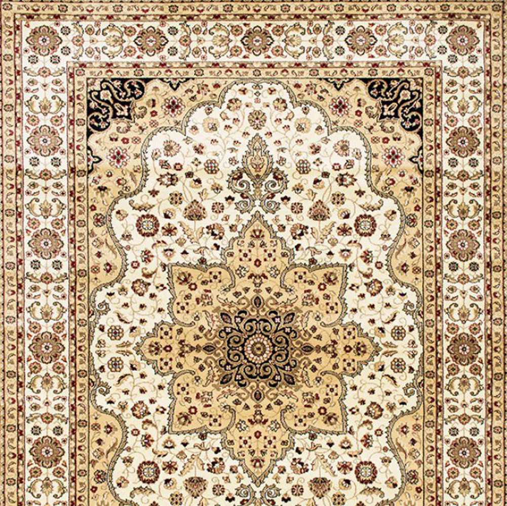 Contemporary Area Rug, Ivory