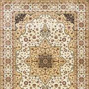 Contemporary Area Rug, Ivory