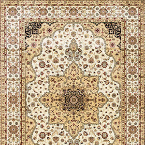 Contemporary Area Rug, Ivory