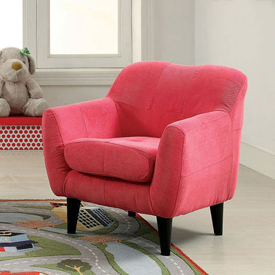 Contemporary Kids Chair, Pink