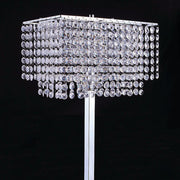 Traditional Style Table Lamp, Chrome