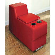 Contemporary Style Console, Red