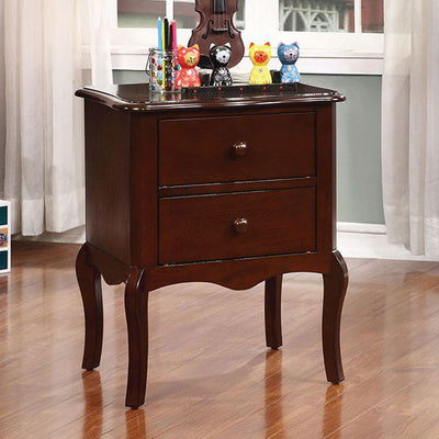 Traditional Style Night Stand Espresso