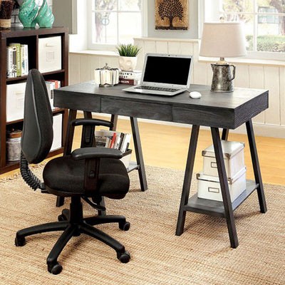 Traditional Style Desk , Gray