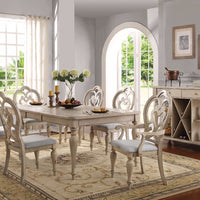 Dining Table, Antique White
