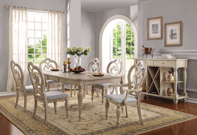 Dining Table, Antique White