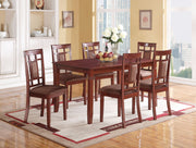 Wooden Dining Table With Rectangular Top, Cherry
