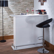 Bar Table, White High Gloss