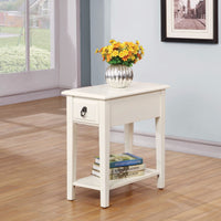 Smart Looking Side Table, White