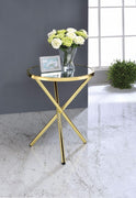 Beautiful Side Table, Mirror & Gold
