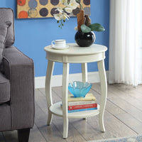 Fashionable Side Table, Antique White