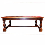 Traditional Style Wooden Coffee Table, Brown