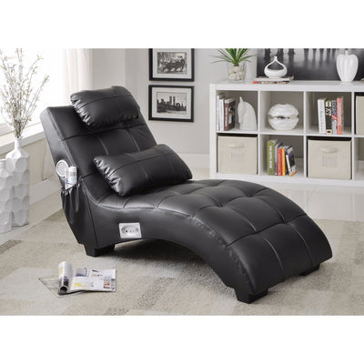 Gorgeous Black Chaise with ultimate comfort