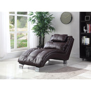 Ultimate Relaxing Modern Dark Brown Chaise