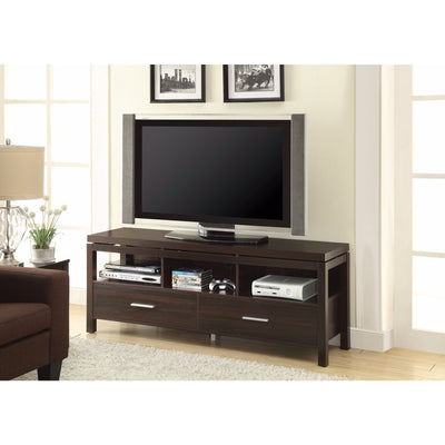 Wonderful Dark Brown TV Console