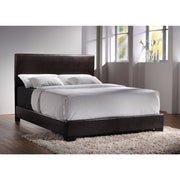Sophisticated Queen Upholstered Bed, Brown
