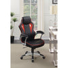 Fancy Design Ergonomic Gaming- Office Chair, Black-Red