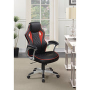 Fancy Design Ergonomic Gaming- Office Chair, Black-Red
