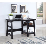 Well-designed Wooden Writing Desk, Black