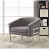 Significantly Contemporary Accent Chair, Gray