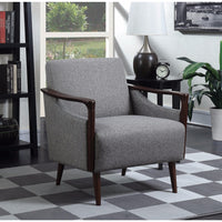 Relaxing Accent Chair, Gray