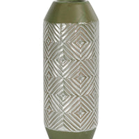 Manifestly Unique Decorative Ceramic Vase, Green